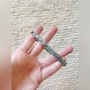 EUC Express Silver Link Watch Band Bracelet Chain Jewelry Holiday